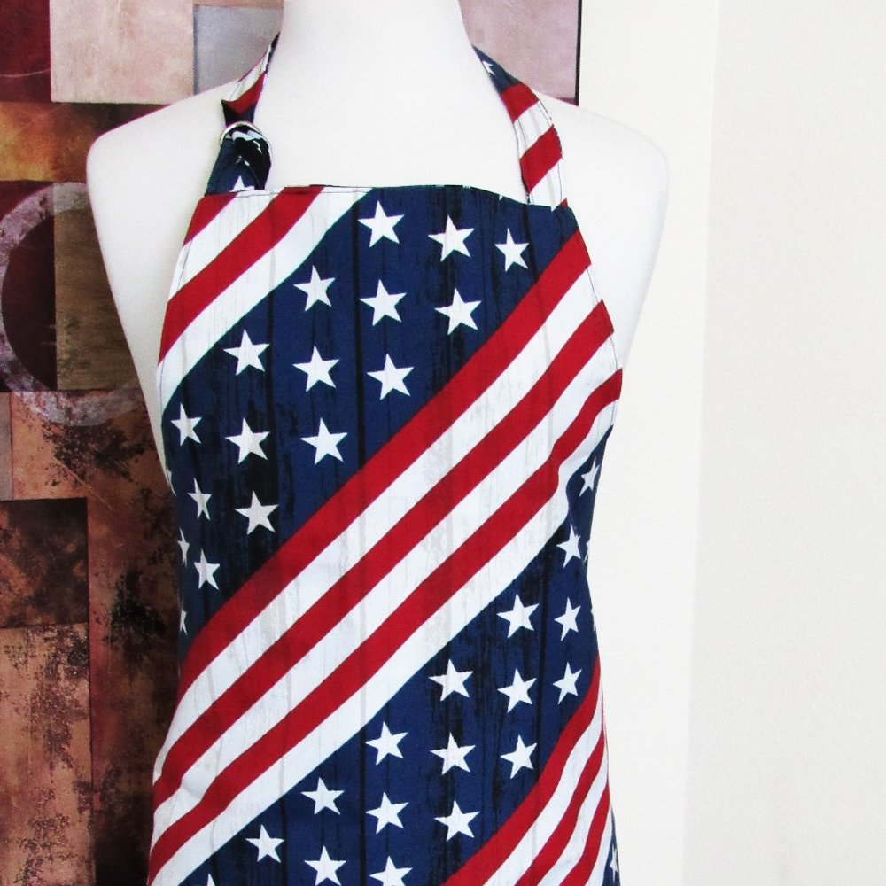 Reversible Patriotic Apron
